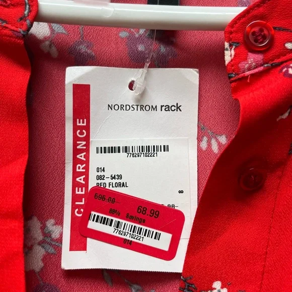 Red dress Nordstrom rack - Picture 3 of 3